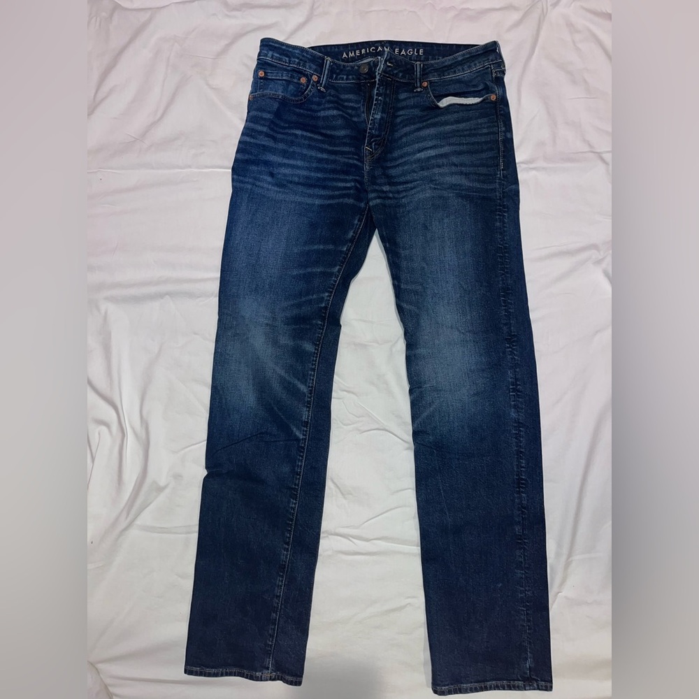 34x36 American Eagle Original Straight Jeans